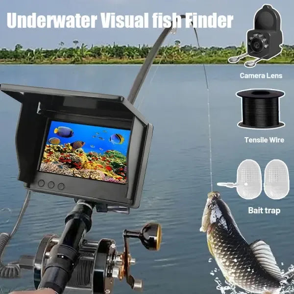 4.3"/5.0" HD Underwater Fishing Camera Fish Finder Perfect Gift for Men