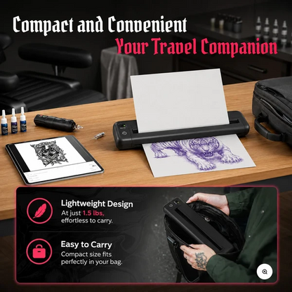 Wireless Tattoo Stencil Printer