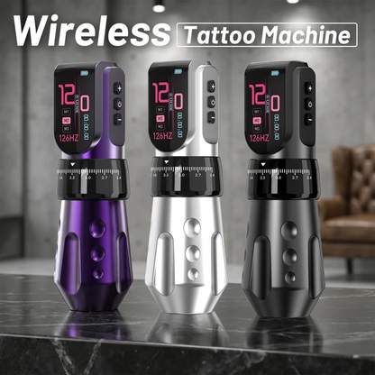 A7 Flex Adjustable Stroke Wireless Tattoo Pen